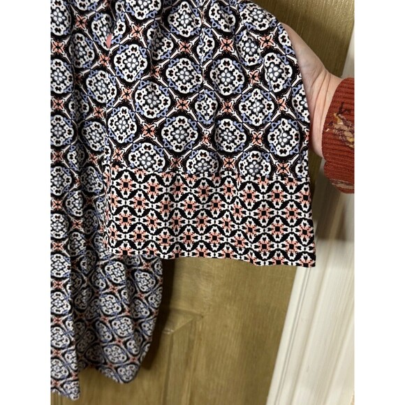 J. JILL Wearever Collection Top Women's Size XL Geometrical Print Tunic - Picture 5 of 7